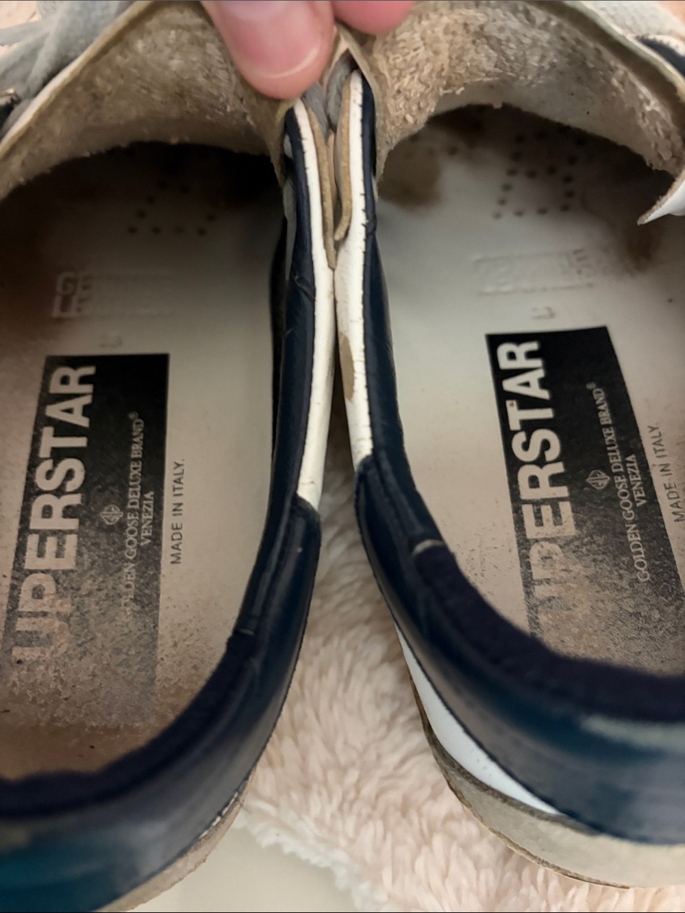 GGDB/SSTAR golden goose ladies, sneakers size 38, which equals a 8 1/2 - Picture 9 of 9